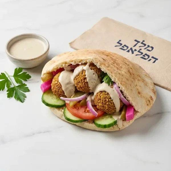 פלאפל בפיתה - מנה קלאסית